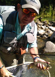 Stage de pêche à la mouche en rivière :  journée