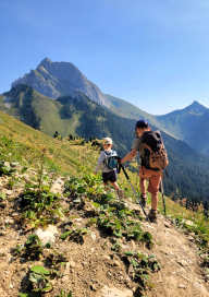 Mon Premier Bivouac guided trekking tour
