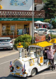 Septitrain: guided tours aboard Samoëns' little train