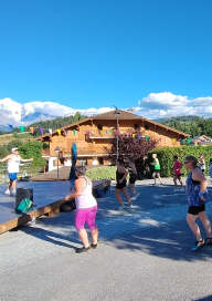 Outdoor Zumba initiation