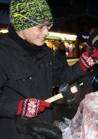 Chasse au trésor glacée - Pics à glace !