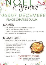 Marché de Noël de Yenne