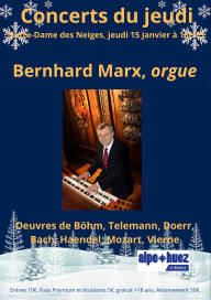 Thursday concert: Bernhard Marx