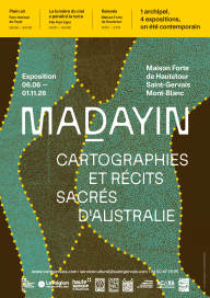 Exposition - Mad̲ayin : Cartographies et récits sacrés d'Australie