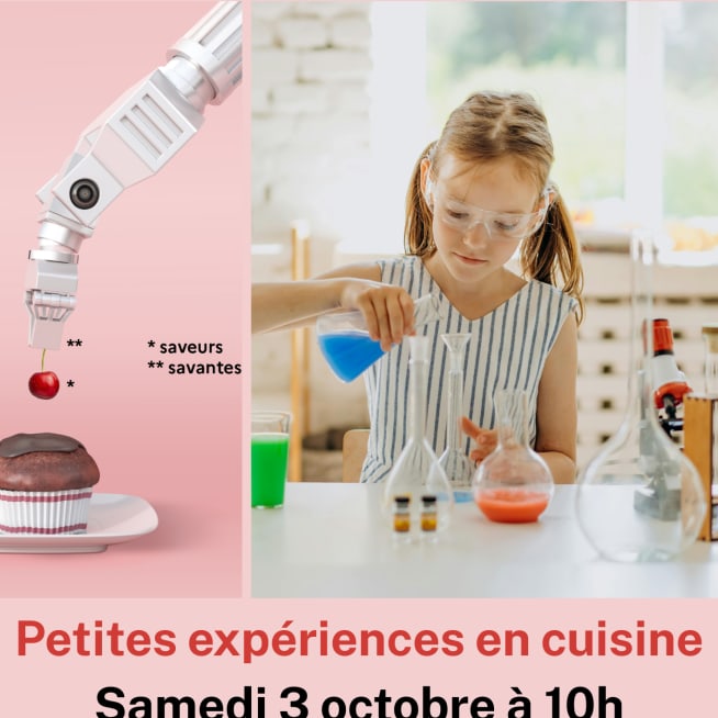atelier à Saint-Jeoire - petites expériences en cuisine