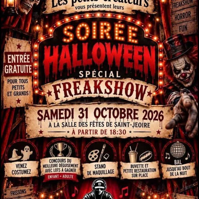 Halloween party in Saint-Jeoire