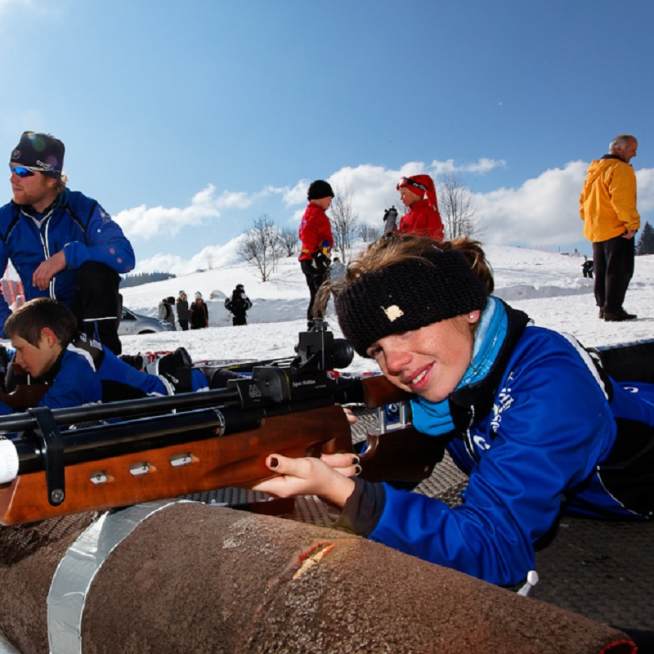 Initiation au biathlon