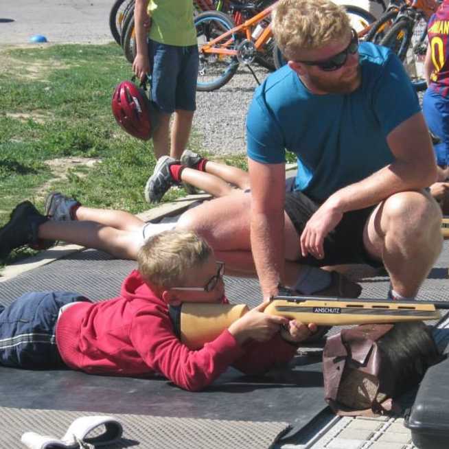 Initiation au Biathlon l'été