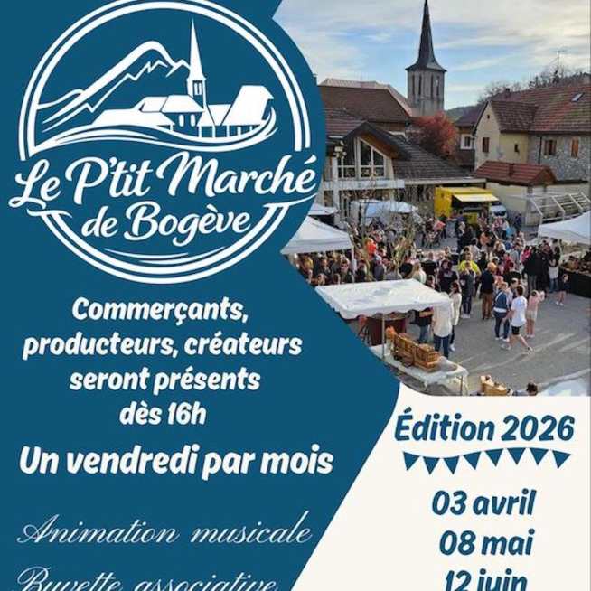 Le P'tit marché de Bogève