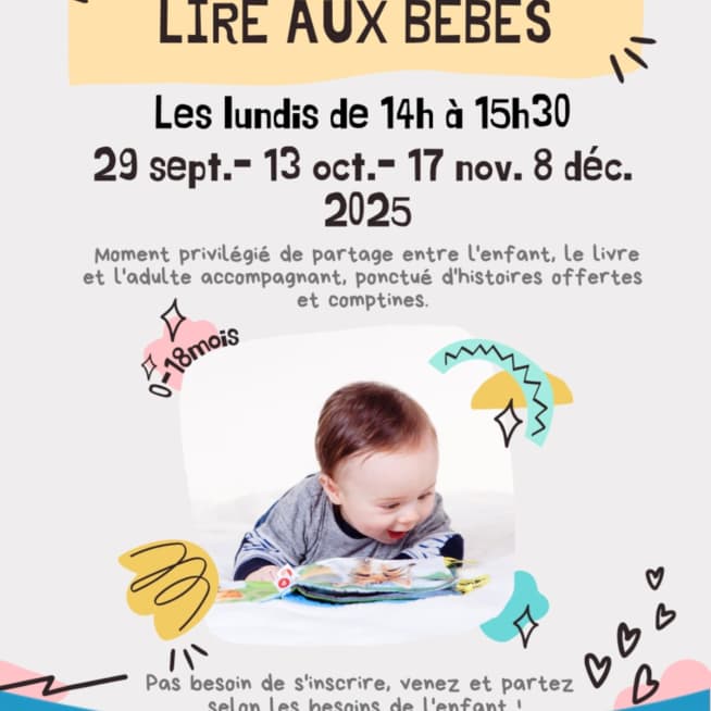 Lire aux bébés 0-18 mois à Viuz
