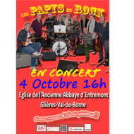 Concert - Les Papy’s du Rock (années 60/70)