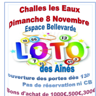 LOTO DES AINES DU CLUB DU MONT SAINT MICHEL
