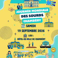 Journée mondiale des sourds à Chambéry