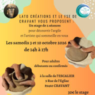 Stage découverte de l'argile