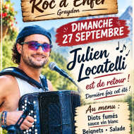 Accordion Sundays at the Buvette of Roc d'Enfer