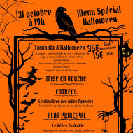 Speciaal Halloween-menu