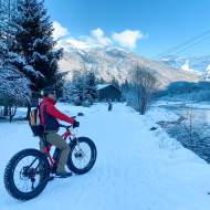 Mountain Bike Trail Along the Giffre River - 10 km