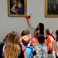 Visite-atelier des 7-12 ans dans les collections permanentes