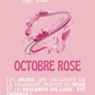 Octobre rose - Luge 4 saisons