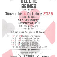 Concours de belote à Beines