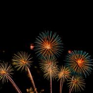Vogue, animations et feu d'artifice