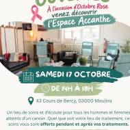 Octobre rose - Portes ouvertes Accanthe