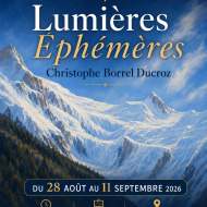 Exhibition opening - Lumières éphémère