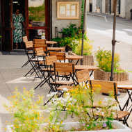 Le Billiat village café