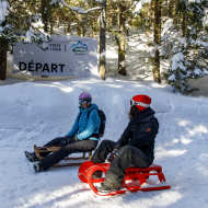 Piste de luge Col de Soud-Villars