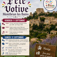 Fête Votive Montbrun les Bains