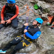 Canyoning avec le Bureau des Guides Thônes-Manigod