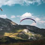 Paragliding activity with MCF