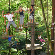 Cascade Aventure - Tree climbing