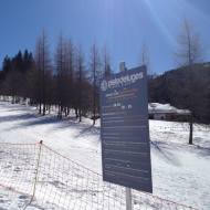 Sledging slope du Lac des Ecoles