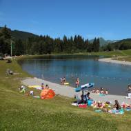 Watched bathing area