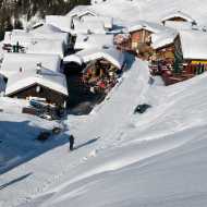 Les Lindarets en hiver
