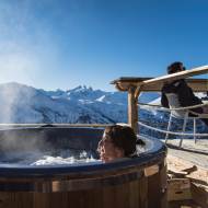 Jacuzzi Nordique en altitude (La Cabane d'en haut)