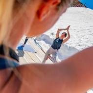 Yoga bij Pic Blanc