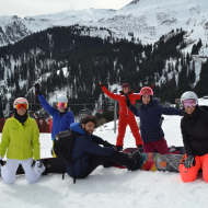 Snowboard group lessons for children
