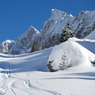 Raid à ski: adventure over several days