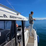 Initiation à la pêche sur le Léman