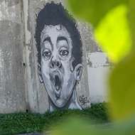 Fresque : "La Farandole des visages"