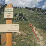 Le Col du Serpentin