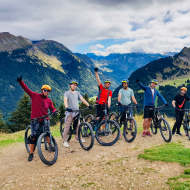 Introduction to / supervision of mountain biking