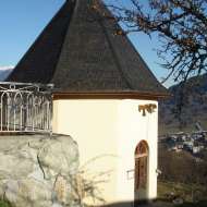 Octogonal Saint-Georges Chapel at Meiller hamlet