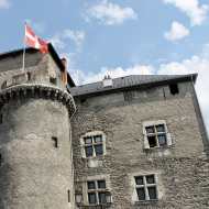 Le château d'Aigueblanche