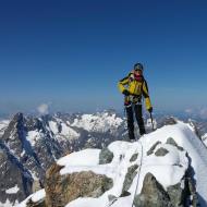 Winter mountaineering with Bureau des Guides