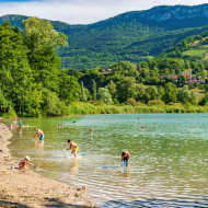 Plage du Lac de St Jean de Chevelu