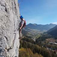 Group lesson Via Ferrata for experienced climbers