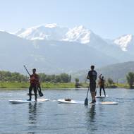 Supervised Stand-Up Paddle Outing - Lake and Arve descent